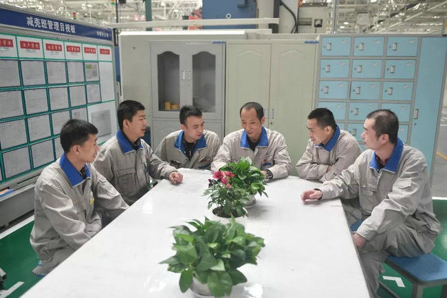 Shanghai Rotorcomp Screw Compressor Co., Ltd manufacturer production line