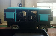 Towable Diesel Screw Compressor 610Cfm 190Psi For Drilling Rig DTH Hammer