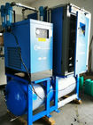 Double Stage Horizontal Air Compressor / OEM Oil Free Air Compressor 