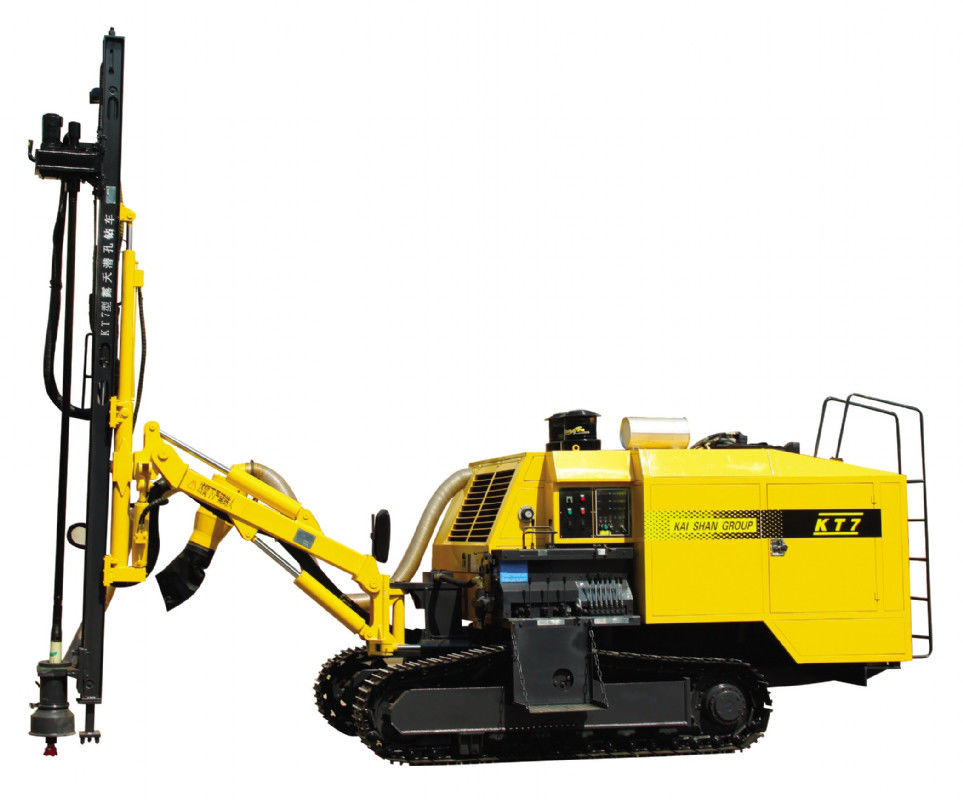 Integrated Rock Drilling Rig Combines Borehole Drilling Rig And Screw Air Compressor