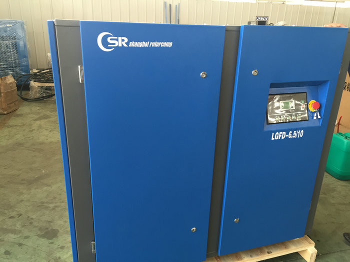 3 Stage Screw Drive Air Compressor / VSD Control Silent Air Compressor