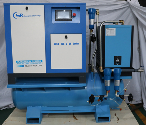 VSD Direct Driven Screw Compressor With Air Dryer 30hp/22kw