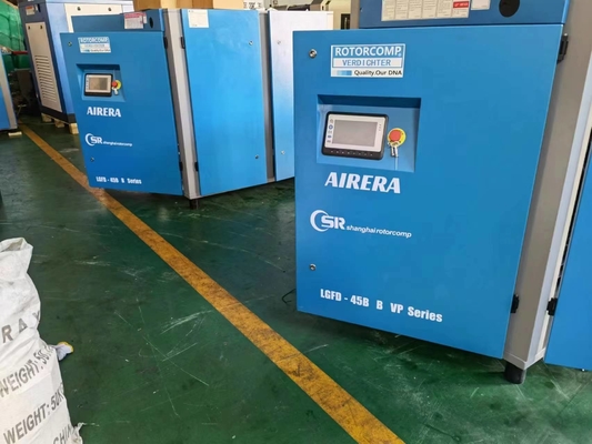 Air Cooled Screw Air Compressor Direct On Line / Star Delta