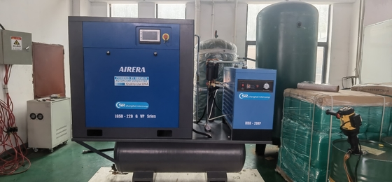 15kw 20hp,16bar, VSD All-in-one Screw Compressor  For Laser Cutting Industry