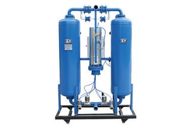 High Efficiency Heated Desiccant Air Dryer / Energy Saving Compressed Air Treatment