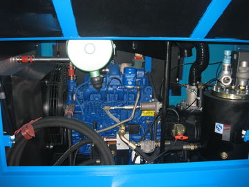 Movable Portable Air Compressor Diesel Engine / Towable Diesel Compressor