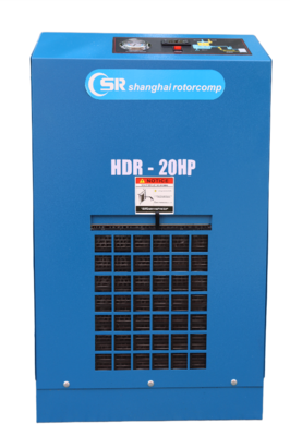 Shanghai Rotorcomp HDR-20HP Refrigerated Air Dryer for Superior Drying Performance