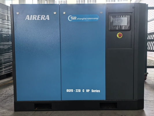 Shanghai Rotorcomp OGFD-22D C VP Oil Free Screw Compressor with Cooling Mode Water-cooled and Direct Drive