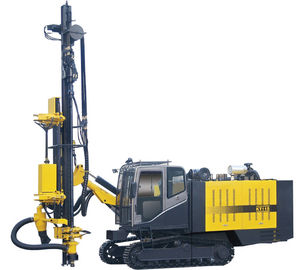 High Pressure Hard Rock Drilling Machine , Dth Drilling Rig 105-125mm
