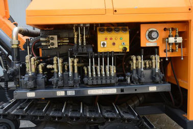 Hard Rock Hydraulic Crawler Drilling Machine / Durable Rock Drill Truck