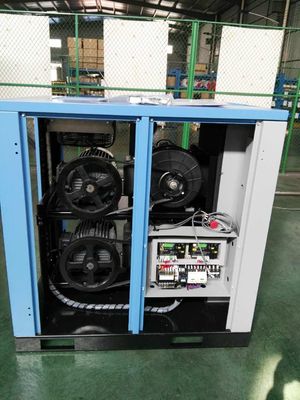 Oil Free Type Rotary Screw Type Air Compressor Two Stage Large Power Range