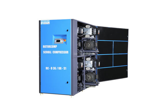 Oil Free Type Rotary Screw Type Air Compressor Two Stage Large Power Range