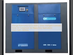 Shangai Rotorcomp LGCD-132D C Series Intelligent Controller Screw Air Compressor for Heavy Duty Applications 2540×1640×1800Mm