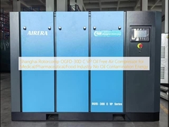 Shanghai Rotorcomp OGFD-30D C VP Oil Free Air Compressor for Medical/Pharmaceutical/Food Industry No Oil Contamination Energy