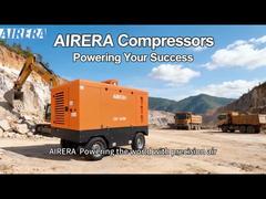 View Diesel Screw Compressor with Synthetic/Mineral Oil for Industrial/Commercial Use Demo
